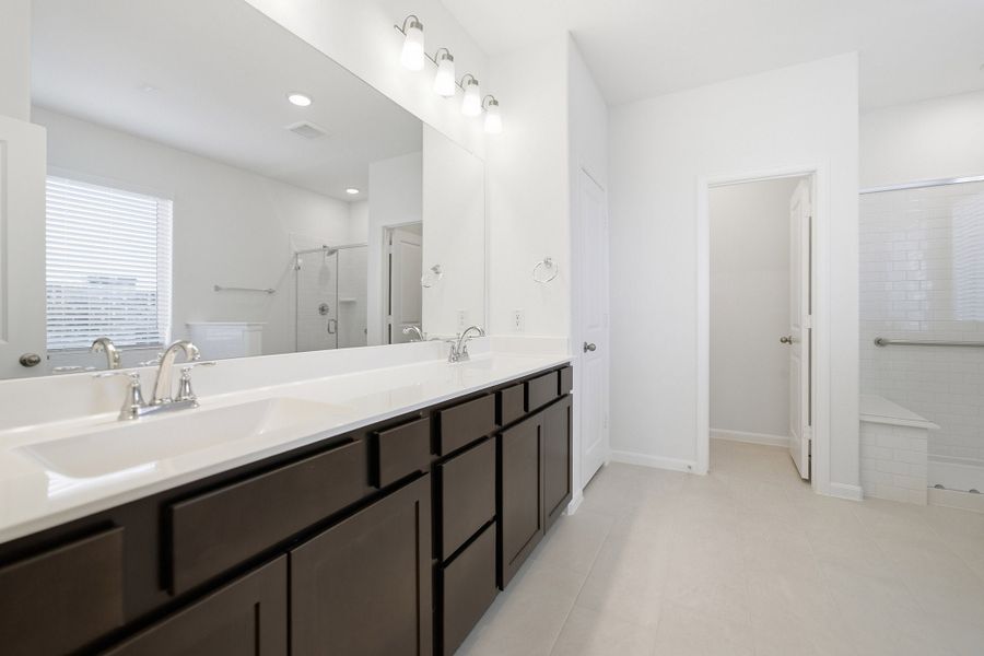 Furnished interior view inside a new home in Westridge, McKinney (Image 19).