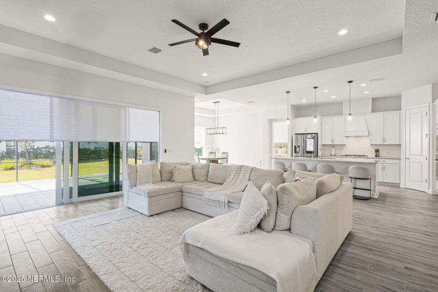 Furnished interior view inside a new home in Tamaya, Jacksonville (Image 35).