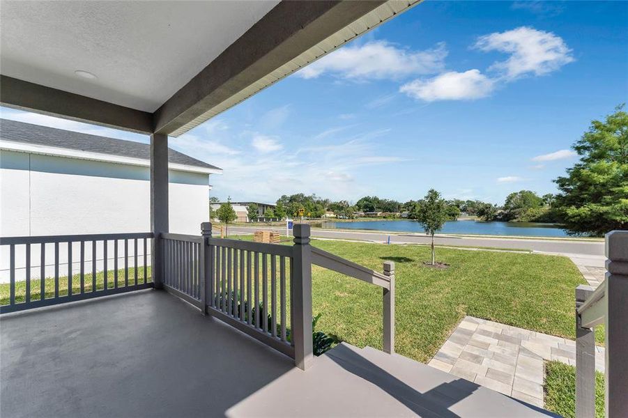 Front Patio With Sitting Area