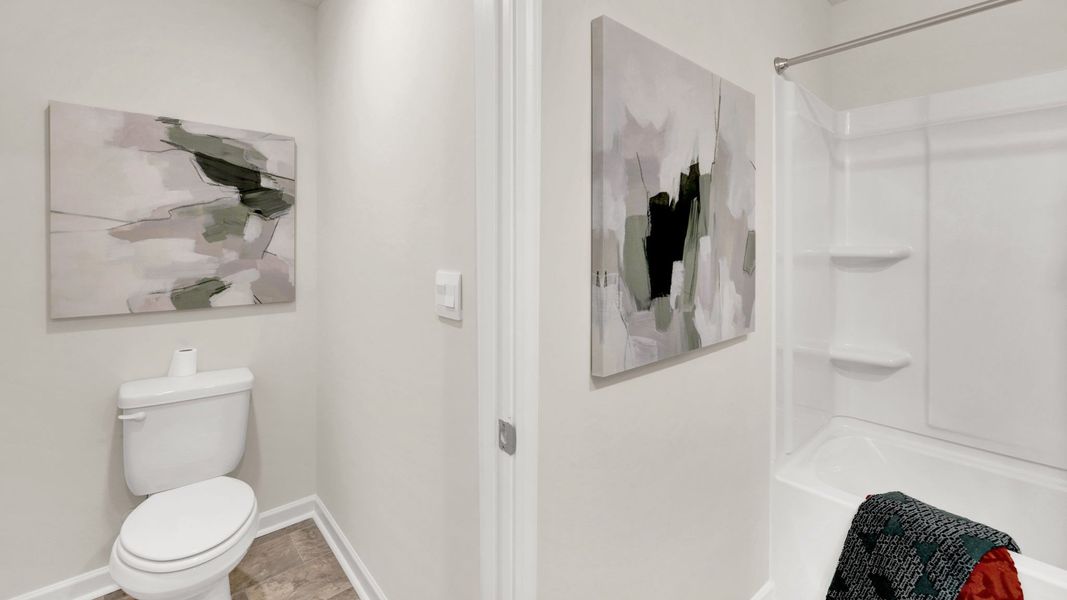 Furnished interior view inside a new home in Hawk's Ridge, Rossville (Image 35).