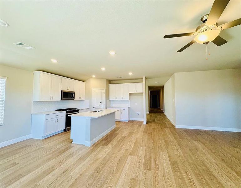 Furnished interior view inside a new home in Trails of Lavon - Signature Series, Lavon (Image 6).