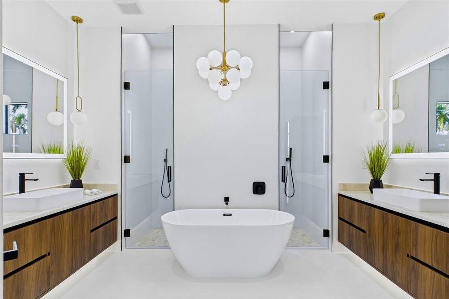 Furnished interior view inside a new home in , Cape Coral (Image 12).