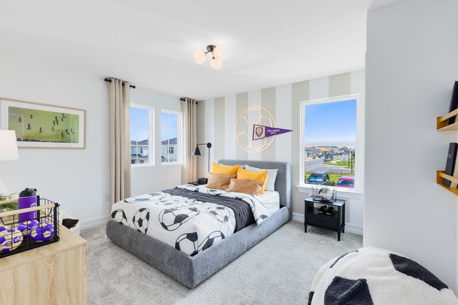 Representative furnished interior of a home built from the Yellowstone by Pulte Homes in Canopy Preserve, Deland (Image 9).