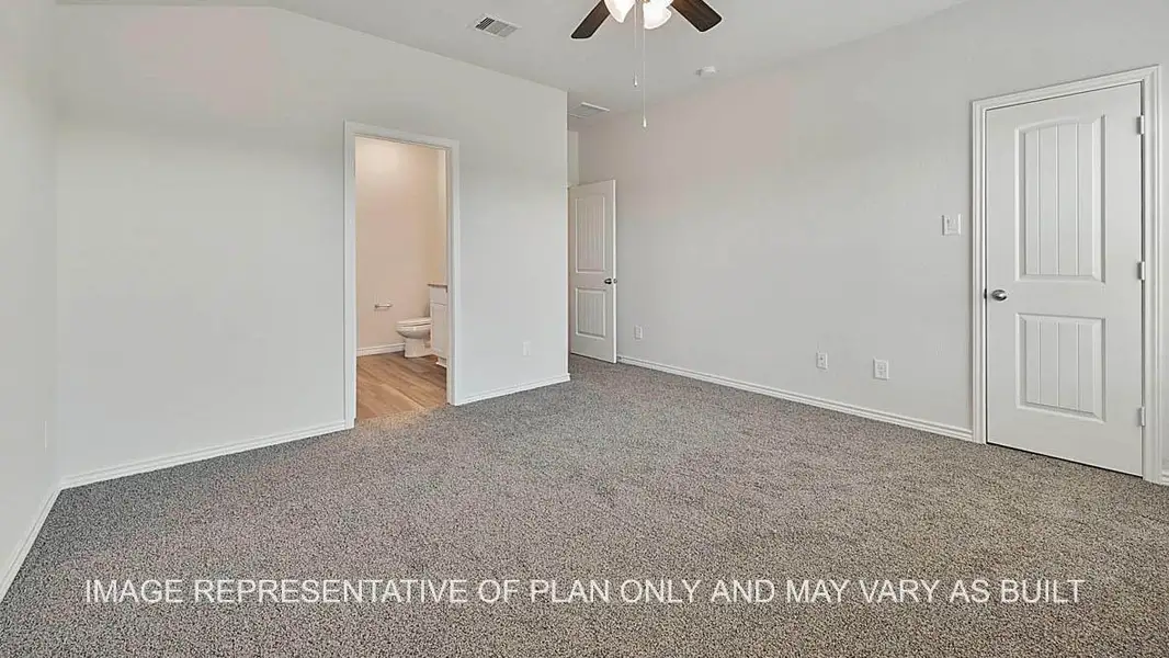 Spacious, unfurnished interior of a new home in Southern Pointe, College Station (Image 8).