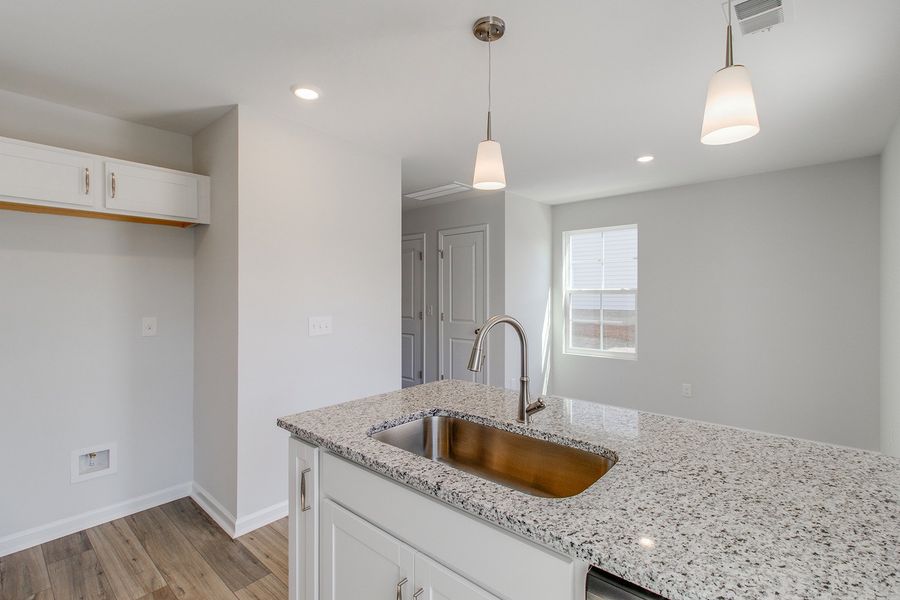 Furnished interior view inside a new home in Astoria, Columbia (Image 9).