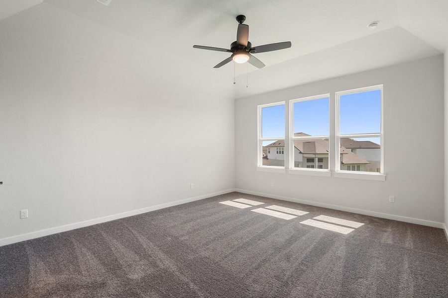 Spacious, unfurnished interior of a new home in Terrace Collection at Lariat, Liberty Hill (Image 14). Spacious, unfurnished interior of a new home in Terrace Collection at Lariat, Liberty Hill (Image 14).