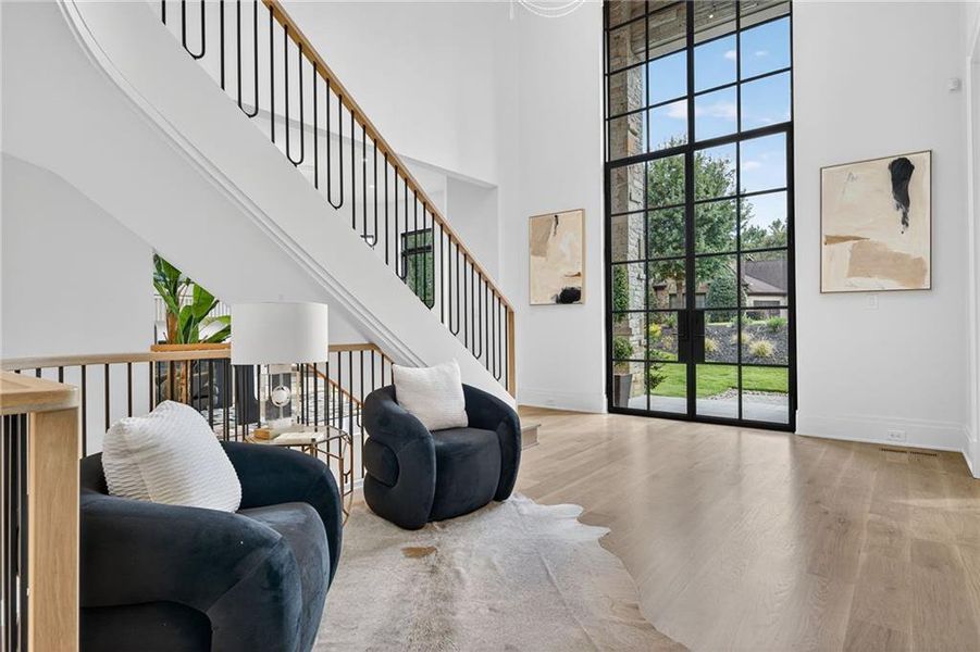 Furnished interior view inside a new home in , Atlanta (Image 15).