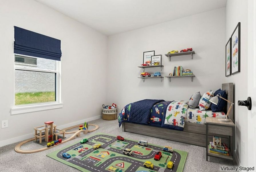 Furnished interior view inside a new home in Willow Grove, Melissa (Image 34).