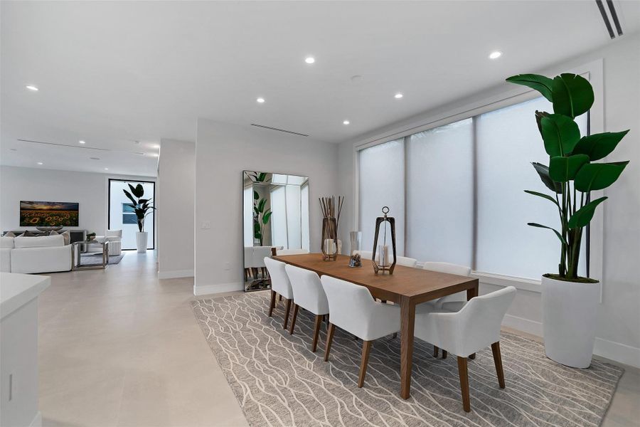 Furnished interior view inside a new home in , Fort Lauderdale (Image 24).