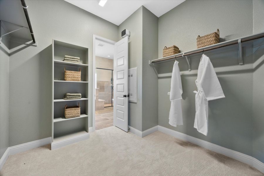 Furnished interior view inside a new home in Brookshire at Legacy Hills, Celina (Image 37).