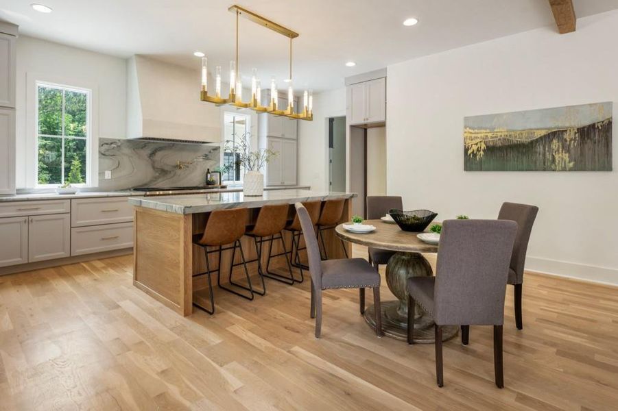 Furnished interior view inside a new home in , Milton (Image 36).