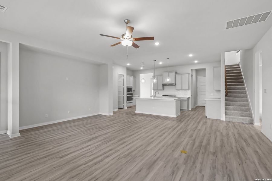 Spacious, unfurnished interior of a new home in Homestead, Schertz (Image 25). Spacious, unfurnished interior of a new home in Homestead, Schertz (Image 25).
