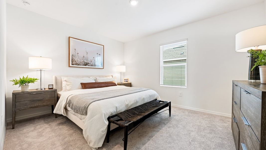 Representative furnished interior of a home built from the Seneca by Taylor Morrison in Firethorn, Parrish (Image 12).