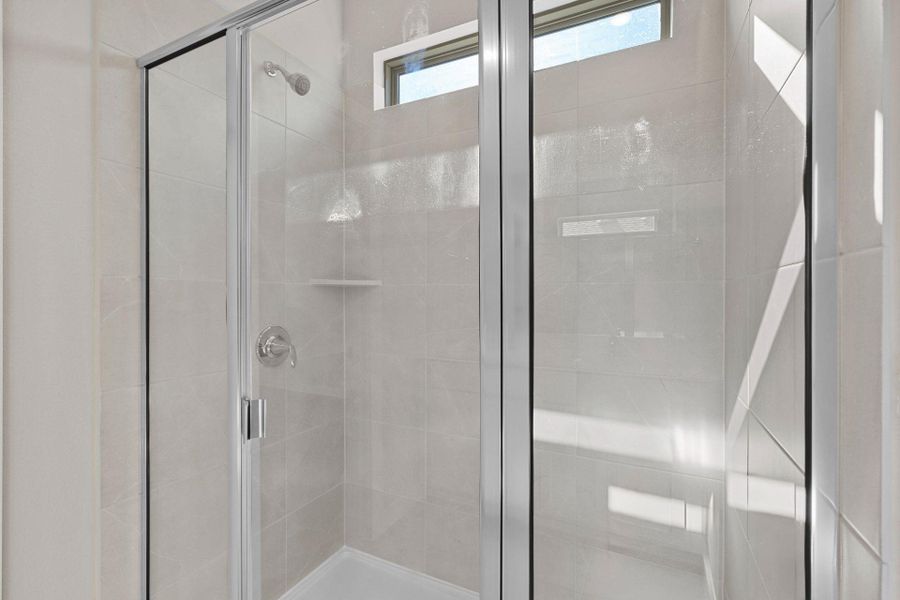 Walk-in shower in Primary Bath Walk-in shower in Primary Bath