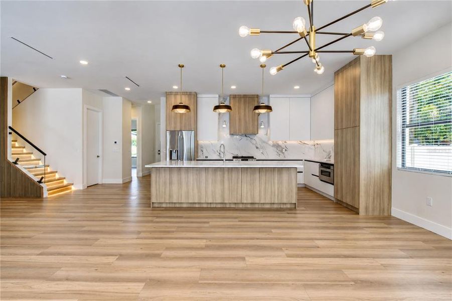 Furnished interior view inside a new home in , Tampa (Image 46).