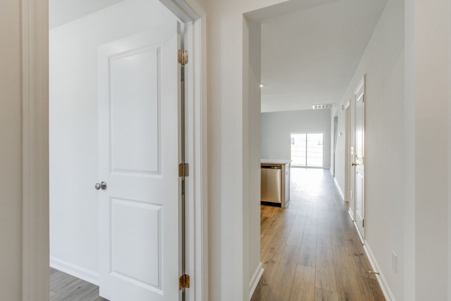 Spacious, unfurnished interior of a new home in Ellington, Elgin (Image 14). Spacious, unfurnished interior of a new home in Ellington, Elgin (Image 14).