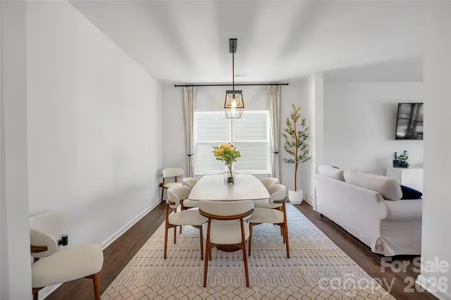 Furnished interior view inside a new home in , Charlotte (Image 13).