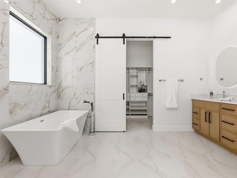 Furnished interior view inside a new home in , Sarasota (Image 15).