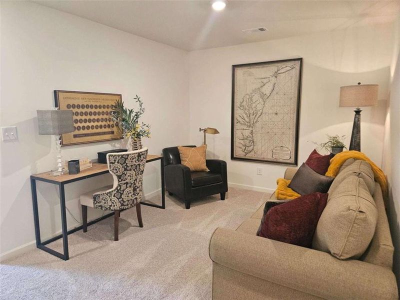 Furnished interior view inside a new home in , Conyers (Image 33). Furnished interior view inside a new home in , Conyers (Image 33).