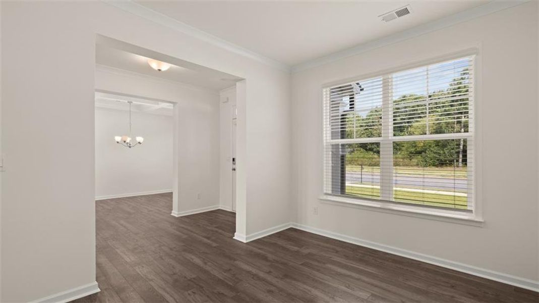 Spacious, unfurnished interior of a new home in Westland, Bogart (Image 44). Spacious, unfurnished interior of a new home in Westland, Bogart (Image 44).