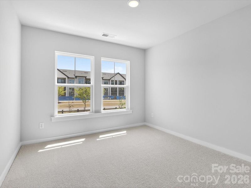 Spacious, unfurnished interior of a new home in North Creek Village - Townhomes, Huntersville (Image 22). Spacious, unfurnished interior of a new home in North Creek Village - Townhomes, Huntersville (Image 22).