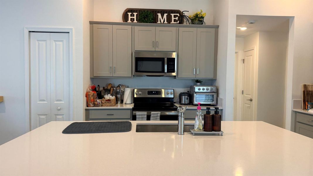 Furnished interior view inside a new home in , Palm Bay (Image 22). Furnished interior view inside a new home in , Palm Bay (Image 22).