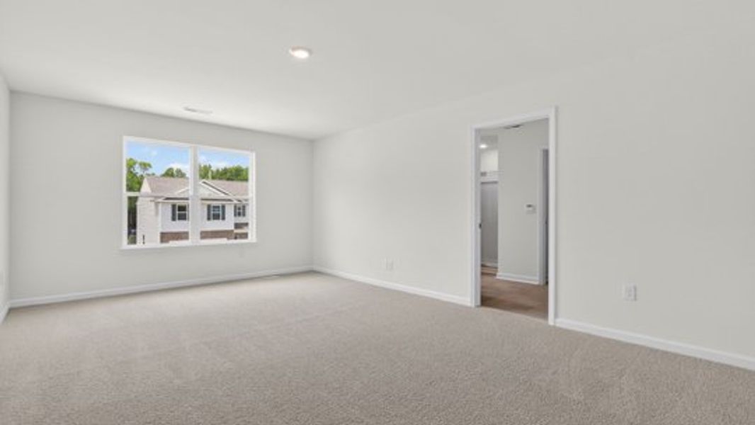 Spacious, unfurnished interior of a new home in Hawley Glen, Lillington (Image 16). Spacious, unfurnished interior of a new home in Hawley Glen, Lillington (Image 16).