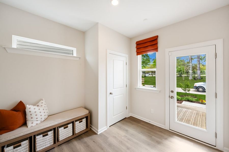 Representative furnished interior of a home built from the Charleston by Taylor Morrison in Silverstone Terraces, Knightdale (Image 31).