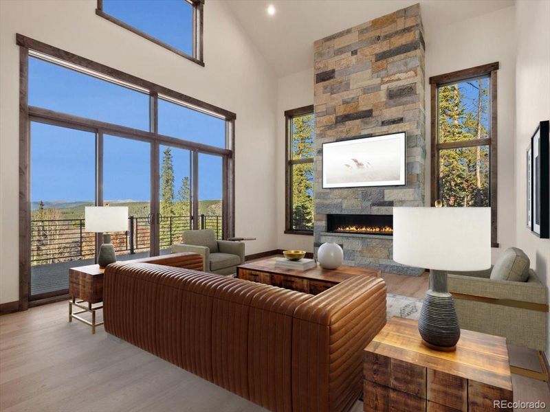 Photo is virtually staged