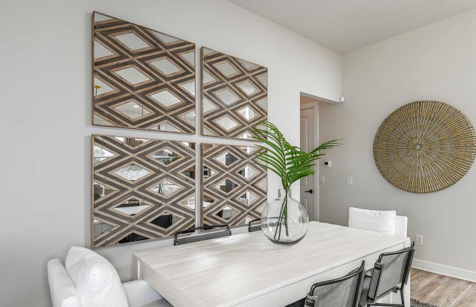 Dining Area Adjacent to Kitchen