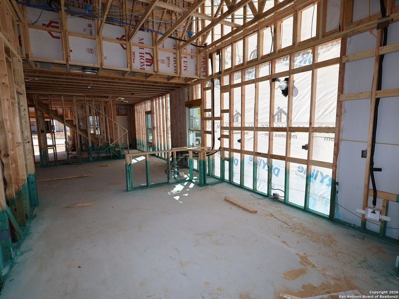 In-progress construction of a new home in Meadows at Clear Springs, New Braunfels, TX (Image 28).