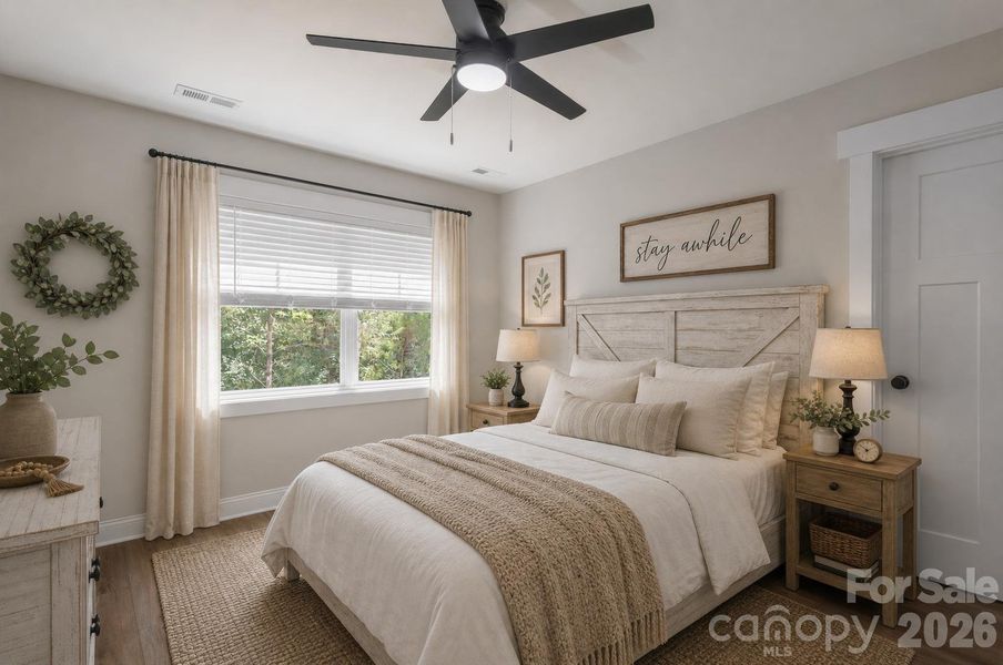 Furnished interior view inside a new home in , Stanley (Image 6).
