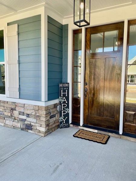 Exterior details and patio area of a home in , Greensboro (Image 3).