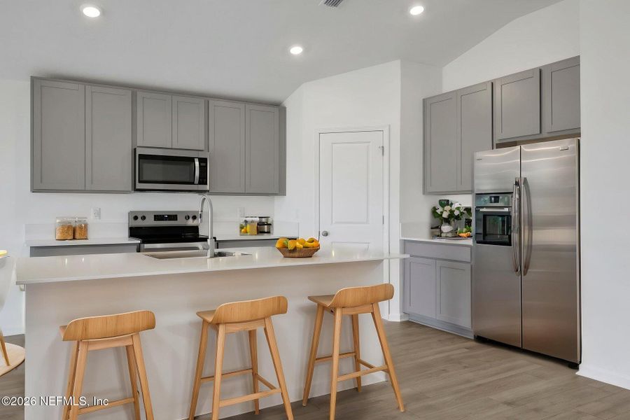 Furnished interior view inside a new home in Diamond Springs, Jacksonville (Image 8).