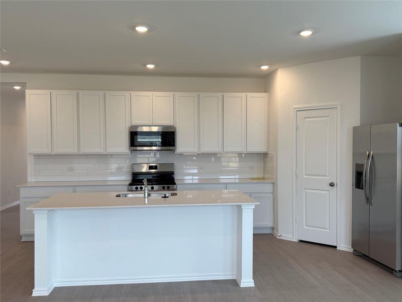 Furnished interior view inside a new home in Bertram Oaks: Classic Collection, Bertram (Image 11). Furnished interior view inside a new home in Bertram Oaks: Classic Collection, Bertram (Image 11).