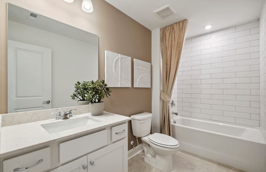 Furnished interior view inside a new home in Hamilton Place, Cartersville (Image 15).