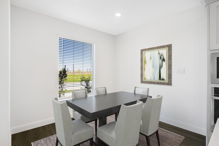 Representative furnished interior of a home built from the Carmichael by Taylor Morrison in Cross Creek Meadows 40s, Celina (Image 8). Representative furnished interior of a home built from the Carmichael by Taylor Morrison in Cross Creek Meadows 40s, Celina (Image 8).