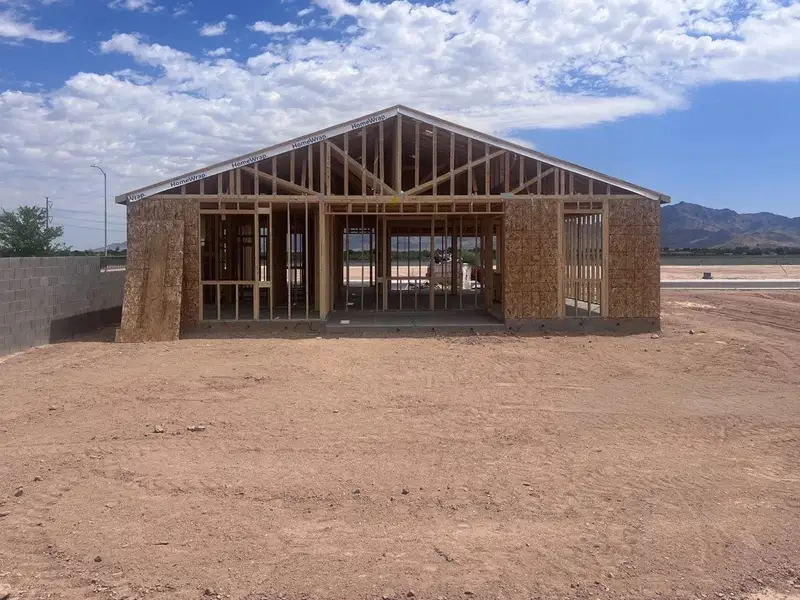 Back exterior elevation