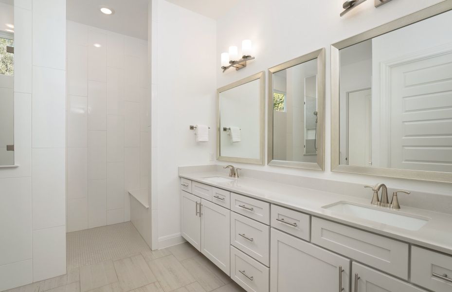 Private Owner's Bathroom with Double Vanity