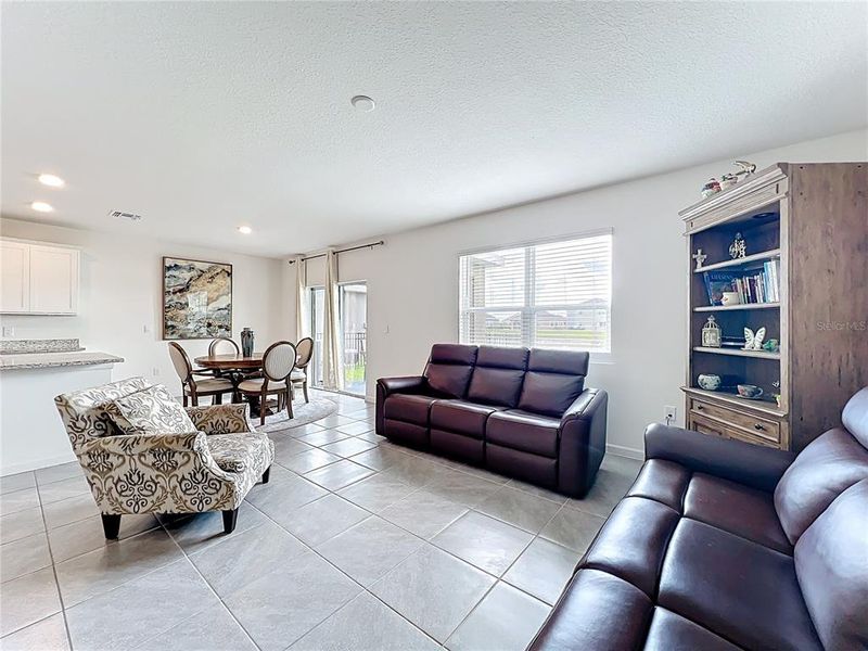 Furnished interior view inside a new home in Cypress Bay West, Palm Bay (Image 34).