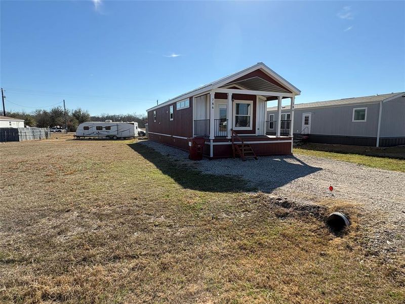 Exterior details and patio area of a home in , Quitman (Image 21).