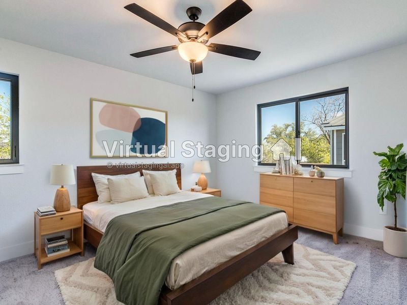 Furnished interior view inside a new home in , Austin (Image 13).