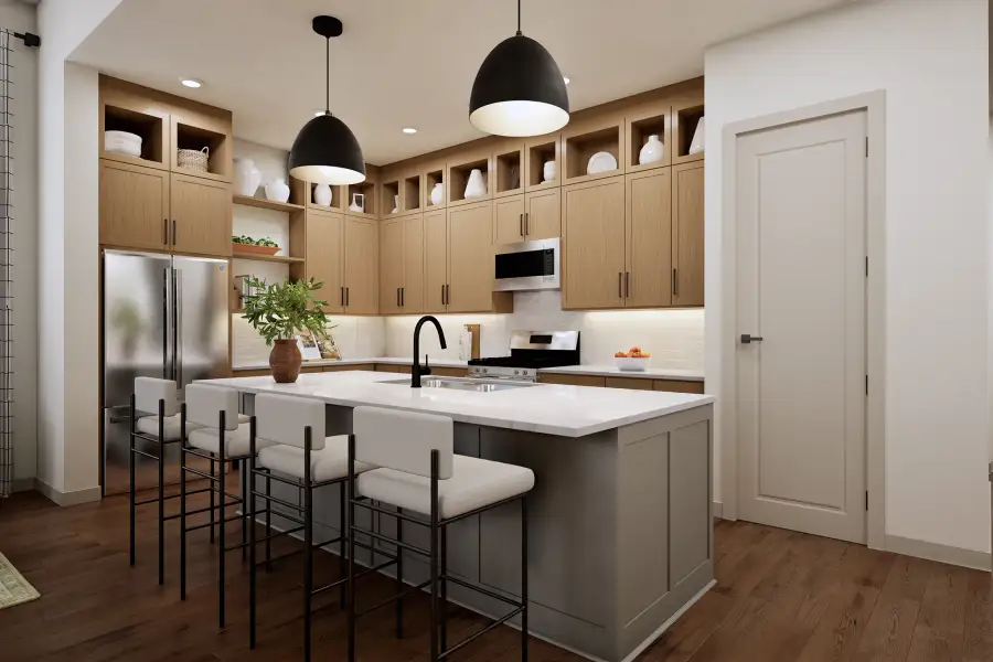 Representative furnished interior of a home built from the The Violet by David Weekley Homes in ARTAVIA - Enclave Collection, Conroe (Image 5).