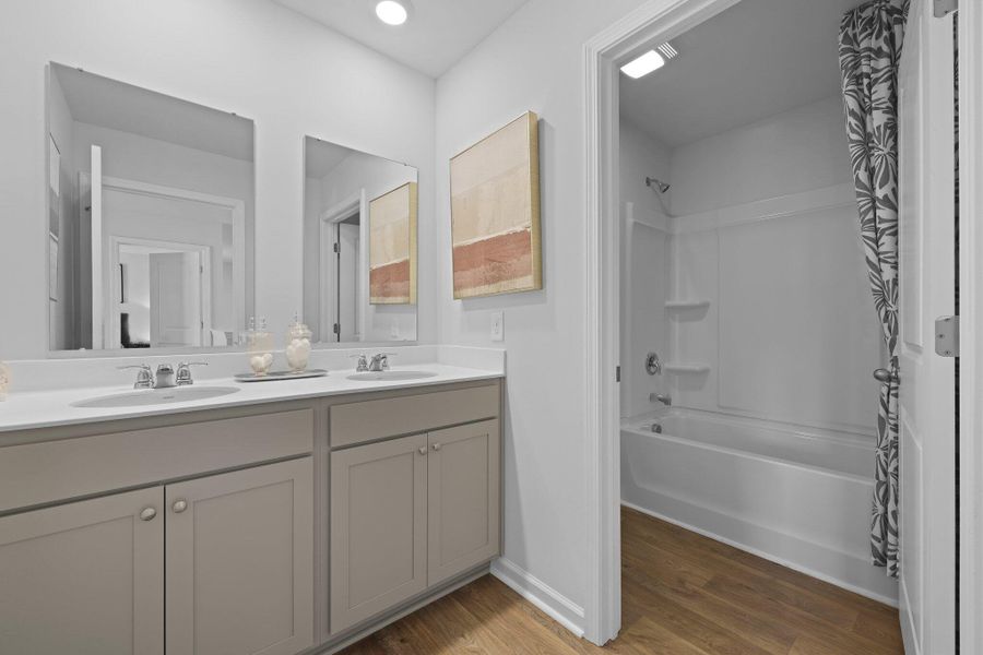 Furnished interior view inside a new home in Carolina Groves, Moncks Corner (Image 18).