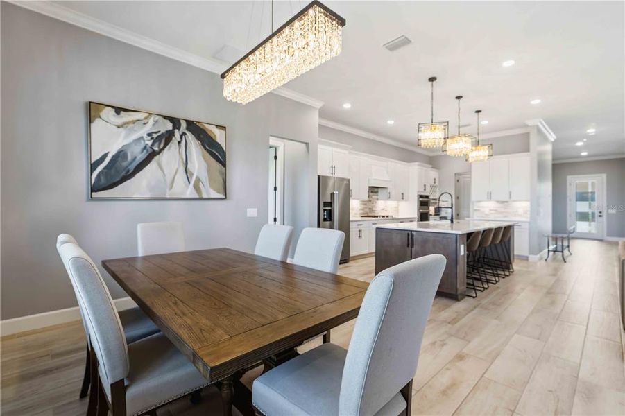 Furnished interior view inside a new home in , Nokomis (Image 30).