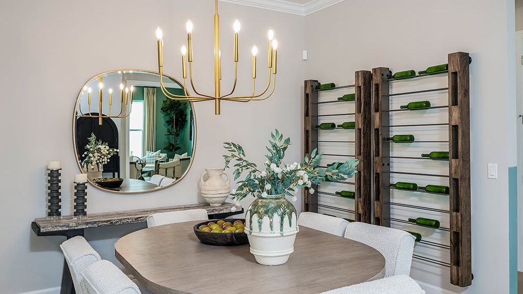 Representative furnished interior of a home built from the Pallazio by Taylor Morrison in Astor Creek Golf and Country Club, Port St. Lucie (Image 9).