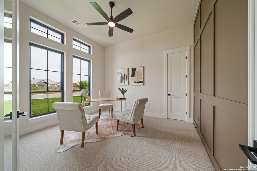 Furnished interior view inside a new home in , Castroville (Image 35). Furnished interior view inside a new home in , Castroville (Image 35).