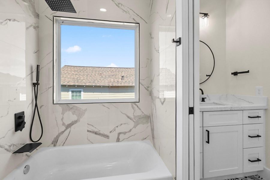 Furnished interior view inside a new home in , Houston (Image 6). Furnished interior view inside a new home in , Houston (Image 6).