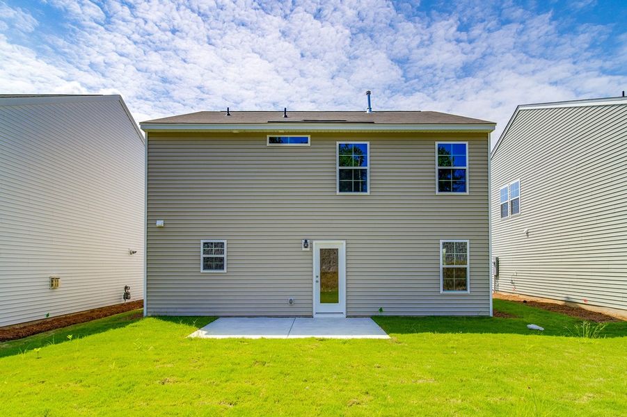 Exterior details and patio area of a home in Bluefield, Lexington (Image 21).