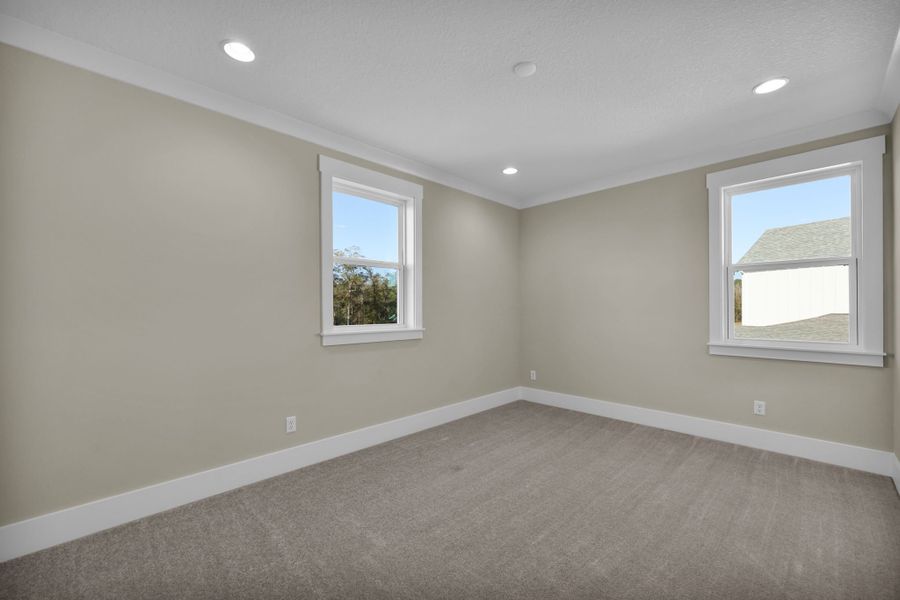 Representative unfurnished interior of a home built from the Seaside by Riverside Homes in Hidden Creek at SilverLeaf, St. Augustine (Image 102). Representative unfurnished interior of a home built from the Seaside by Riverside Homes in Hidden Creek at SilverLeaf, St. Augustine (Image 102).